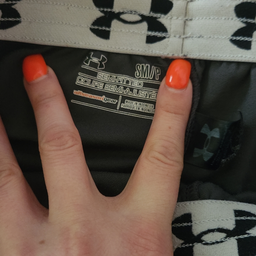 Under Armour Black and Gray Sweatpants